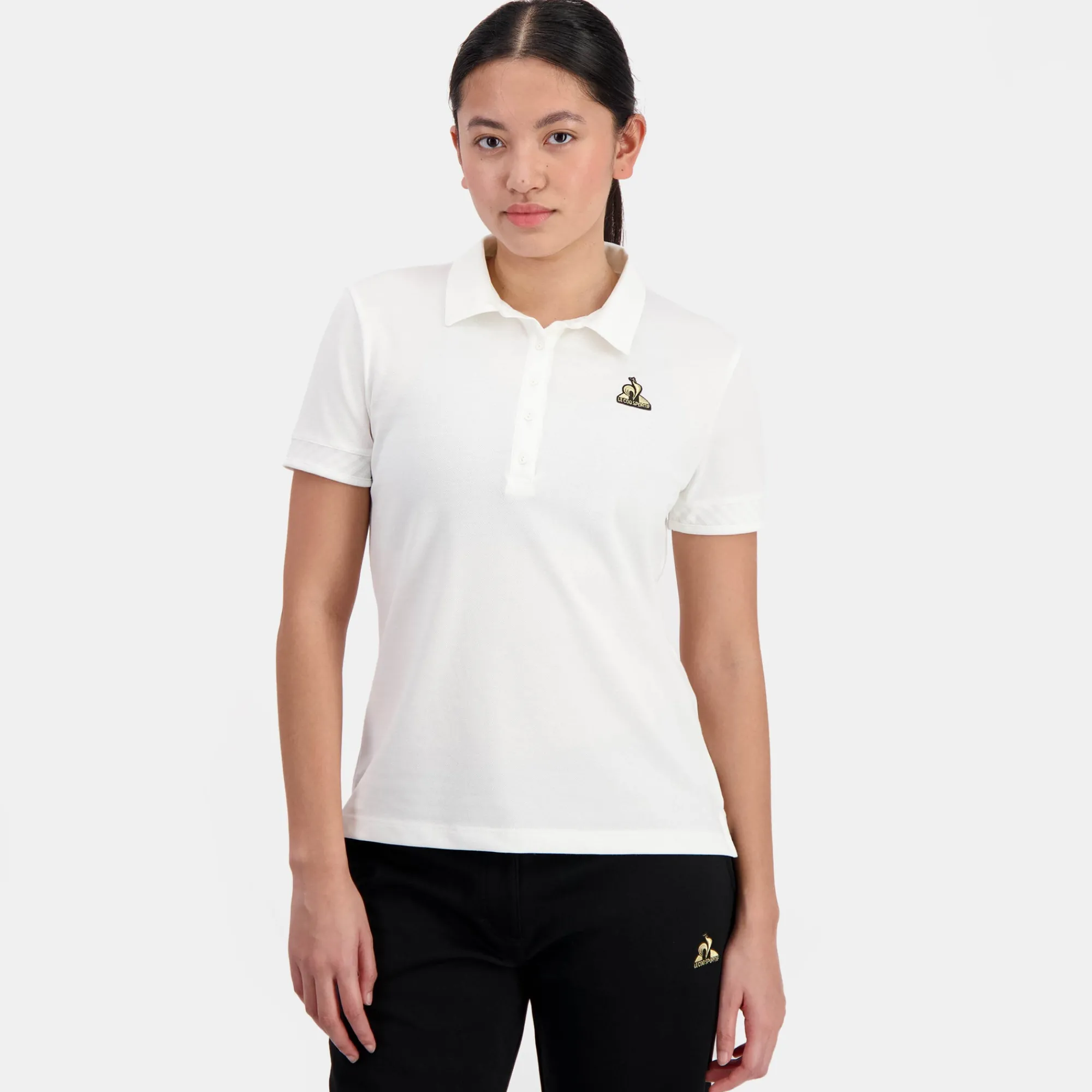 Outlet Coq d'Or Polohemd für Damen - Weiss T-shirts, Polos Und Tops