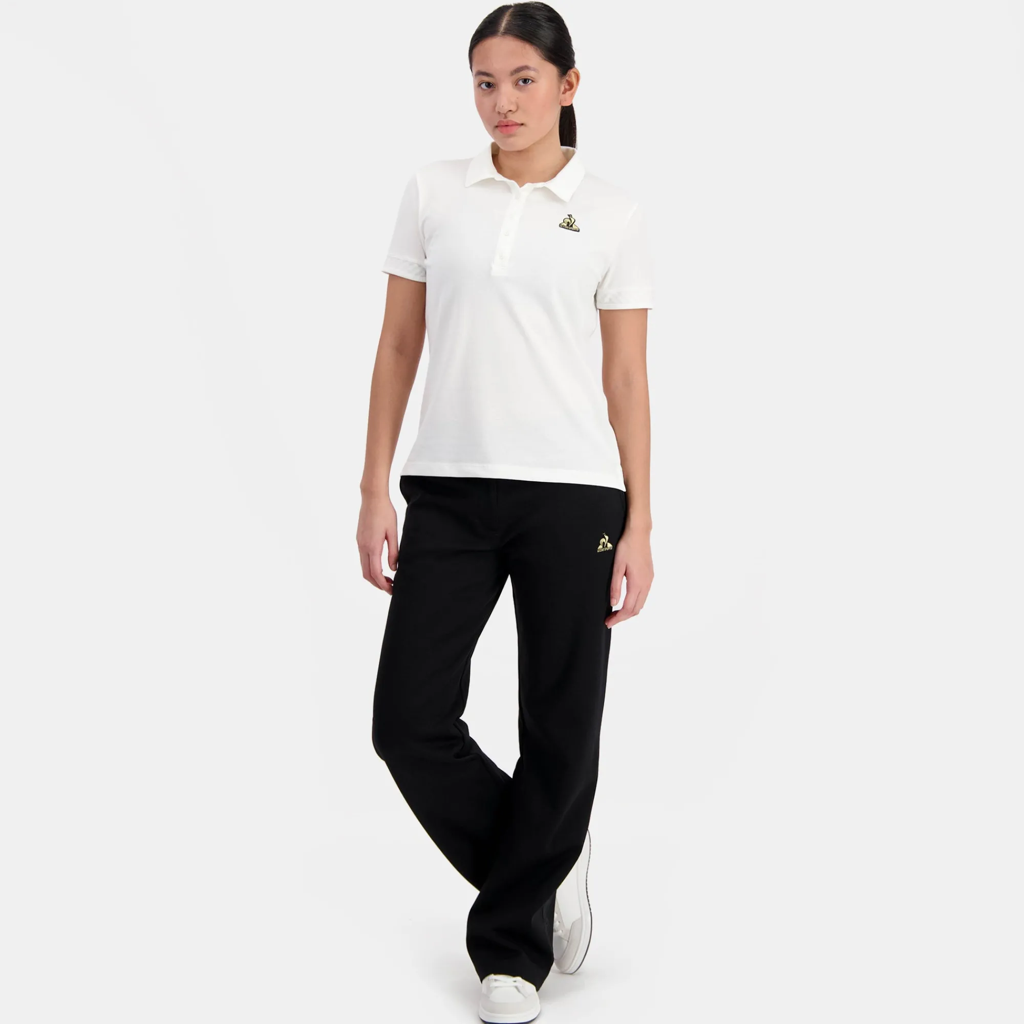 Outlet Coq d'Or Polohemd für Damen - Weiss T-shirts, Polos Und Tops
