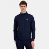Clearance Coq d'or Sweatshirtshirt Mit Reißverschluss für Herren - Blau Sweatshirts