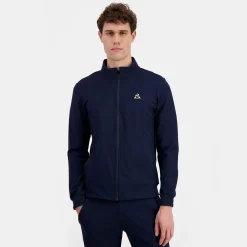 Clearance Coq d'or Sweatshirtshirt Mit Reißverschluss für Herren - Blau Sweatshirts