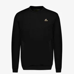 Sale Coq d'or Sweatshirtshirt Mit Rundhalsausschnitt für Herren - Schwarz Sweatshirts