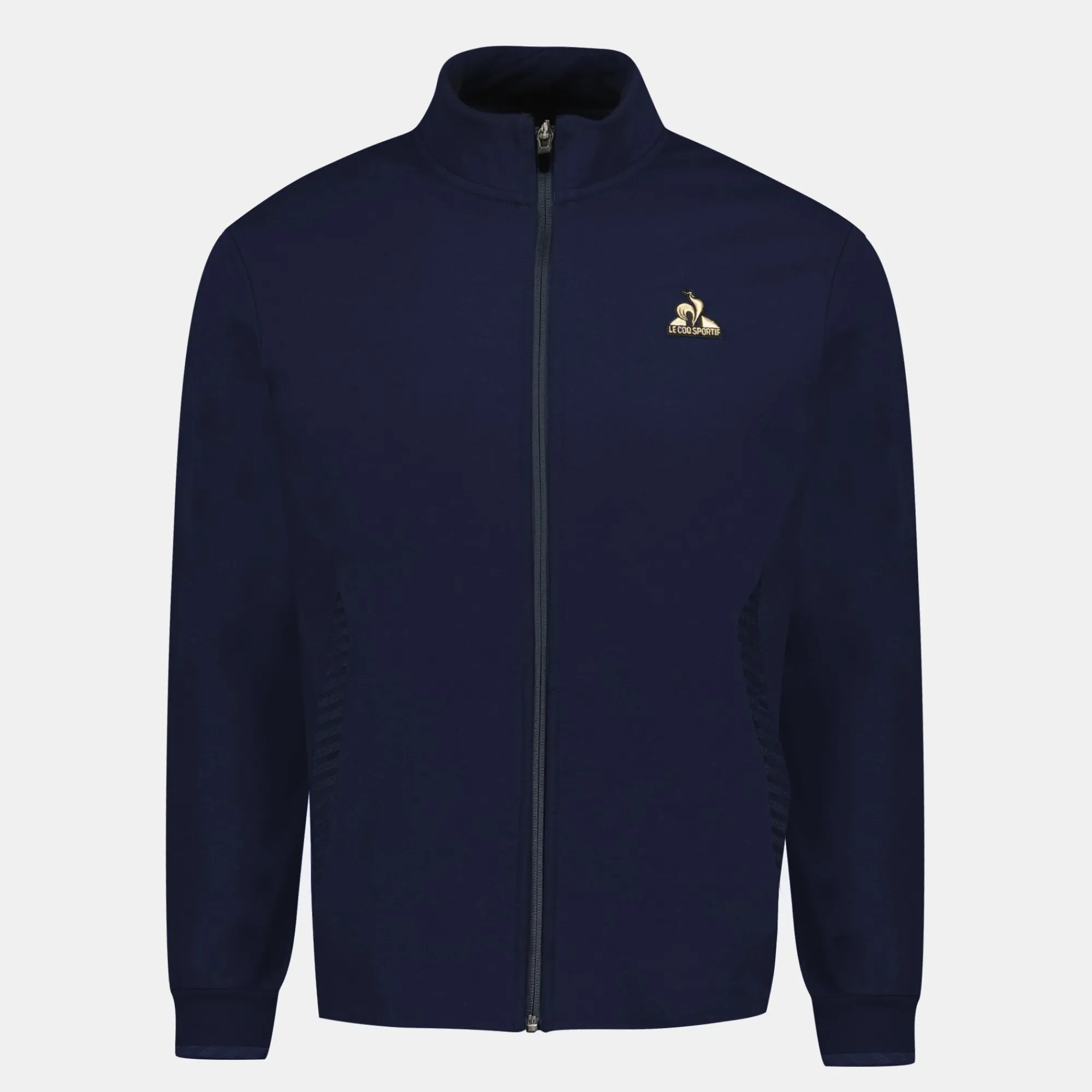 Clearance Coq d'or Sweatshirtshirt Mit Reißverschluss für Herren - Blau Sweatshirts