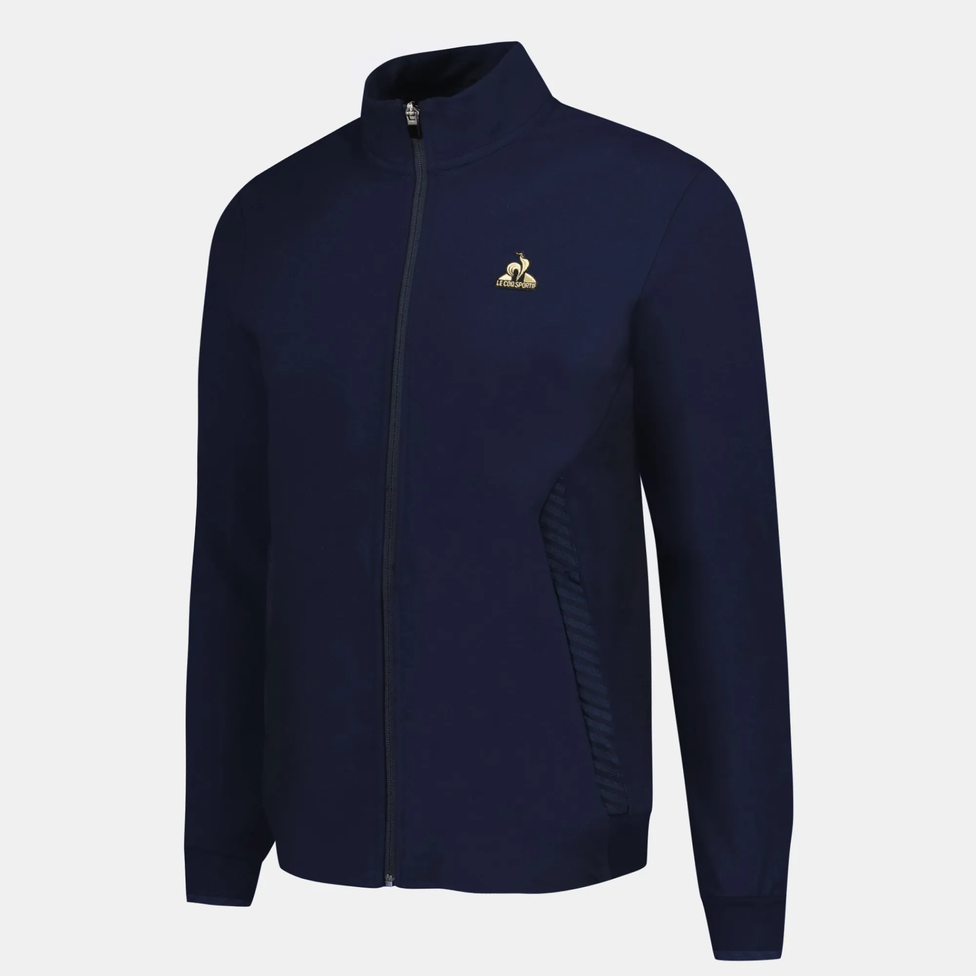 Clearance Coq d'or Sweatshirtshirt Mit Reißverschluss für Herren - Blau Sweatshirts