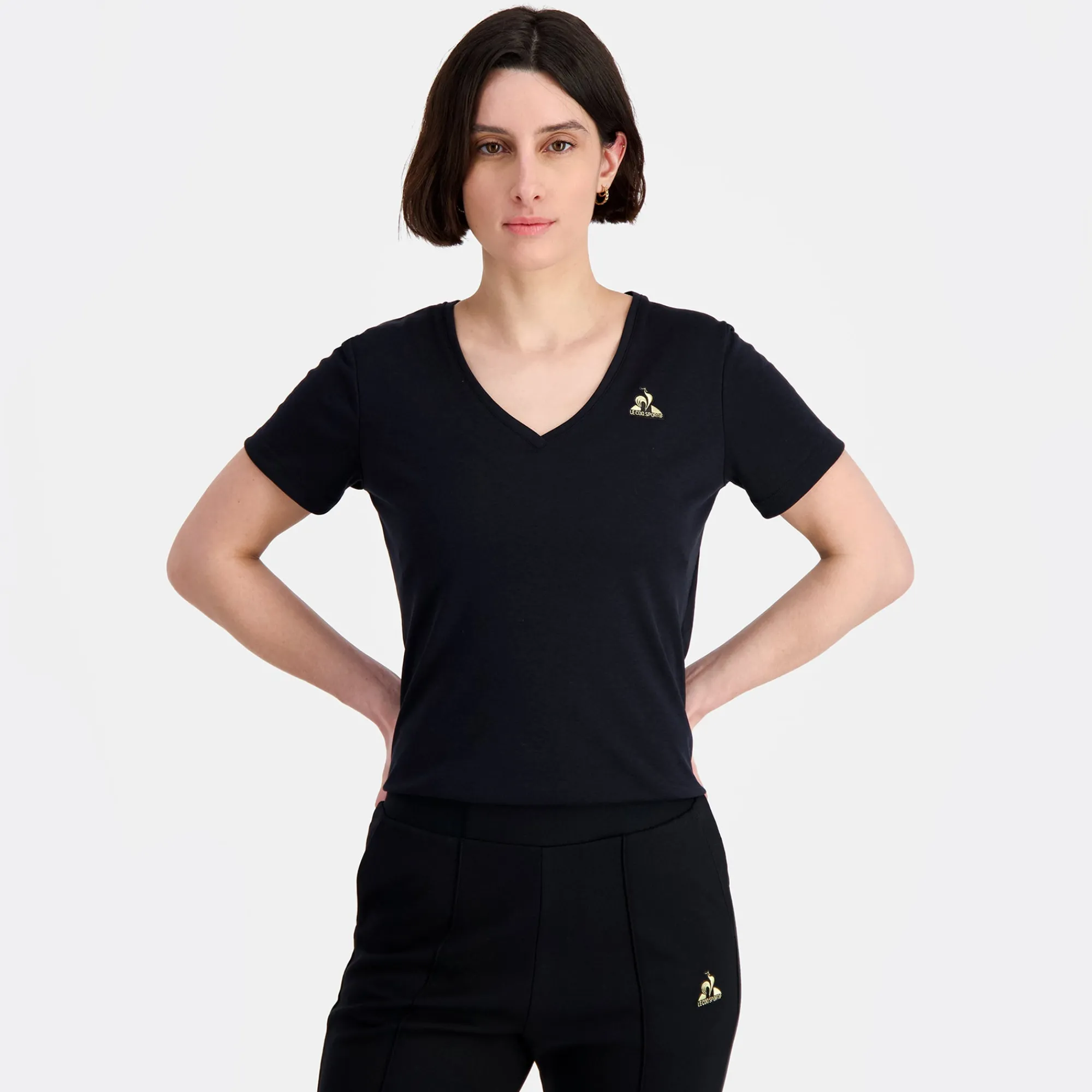 Clearance Coq d'Or T-Shirt für Damen - Schwarz T-shirts, Polos Und Tops