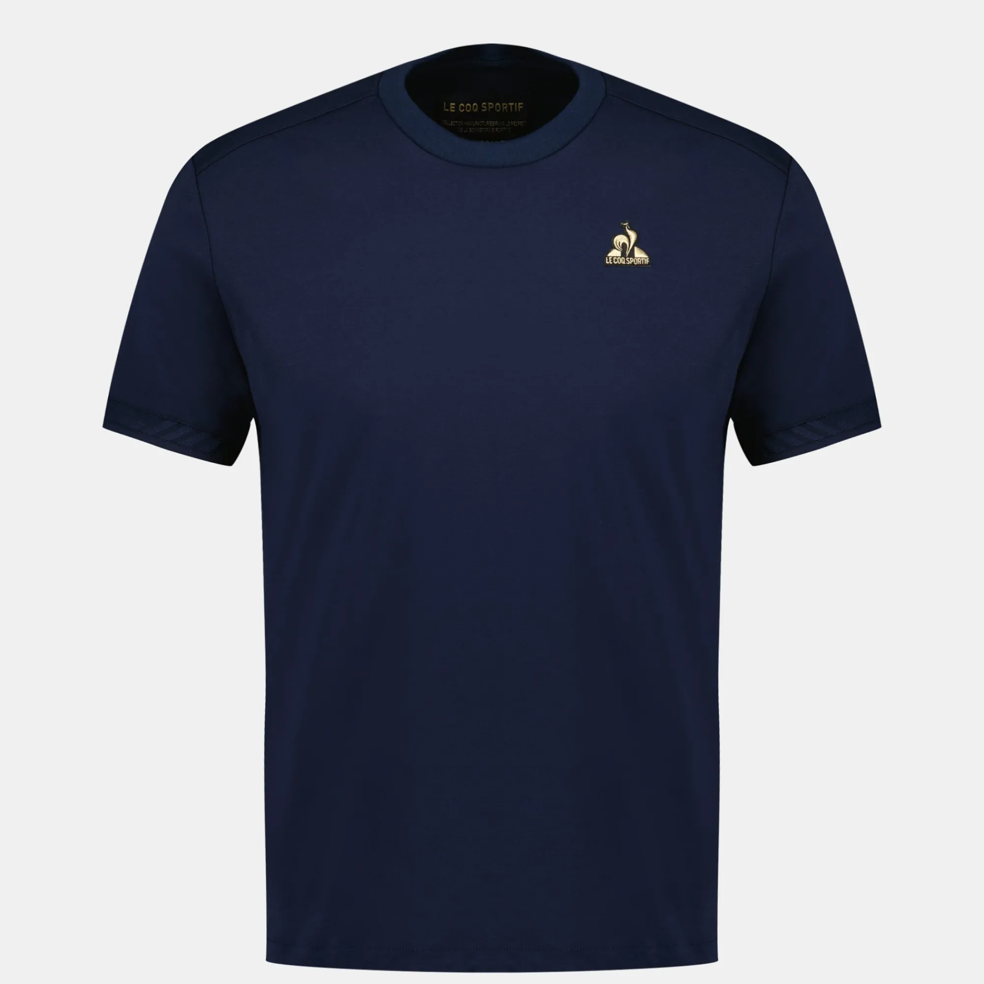 Outlet Coq d'or T-Shirt für Herren - Blau T-shirts Und Tops