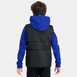 Fashion Essentiels Daunenjacke sans manche für Kinder - Schwarz Kinder Jacken Und Daunenjacken