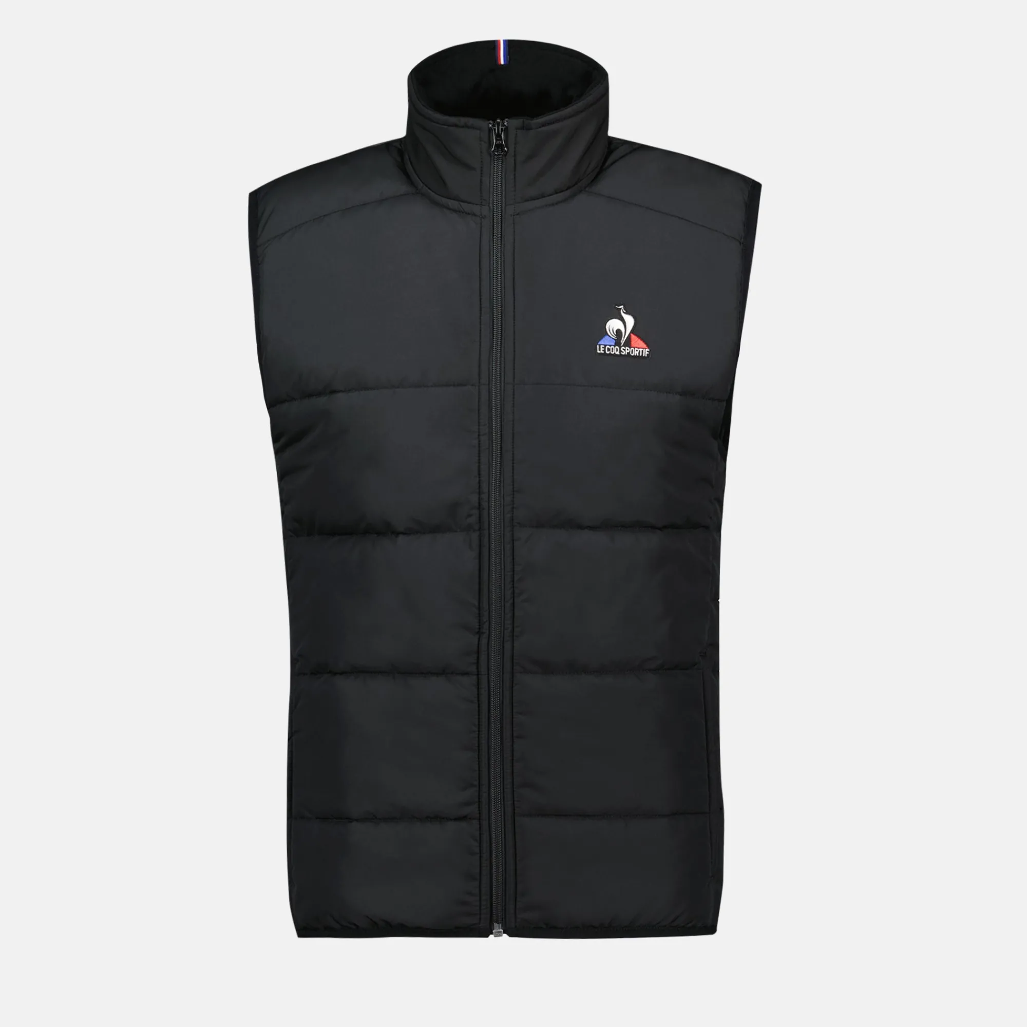 Fashion Essentiels Daunenjacke sans manche für Herren - Schwarz Jacken Und Daunenjacken