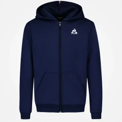 Online Essentiels Kapuzenpulli Mit Reißverschluss für Kinder - Blau Kinder Sweatshirts Und Hoodies