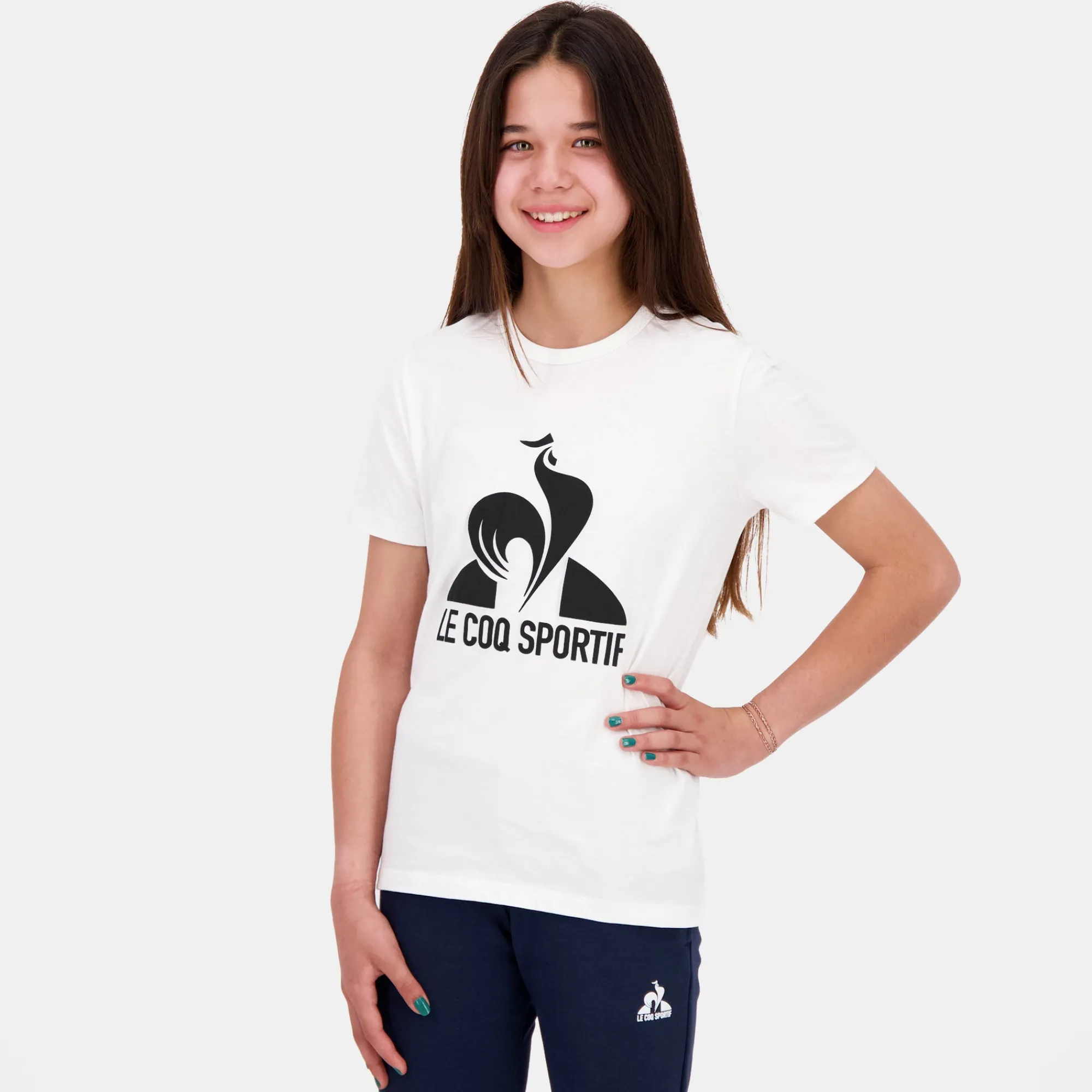 Fashion Essentiels T-Shirt für Kinder - Weiss Kinder T-shirts