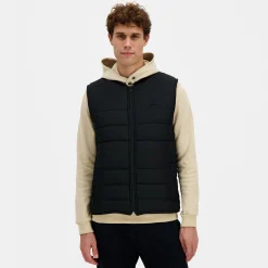 Fashion Ton sur ton Daunenjacke sans manche Unisex Ton sur ton - Schwarz Jacken Und Daunenjacken | Jacken Und Daunenjacken