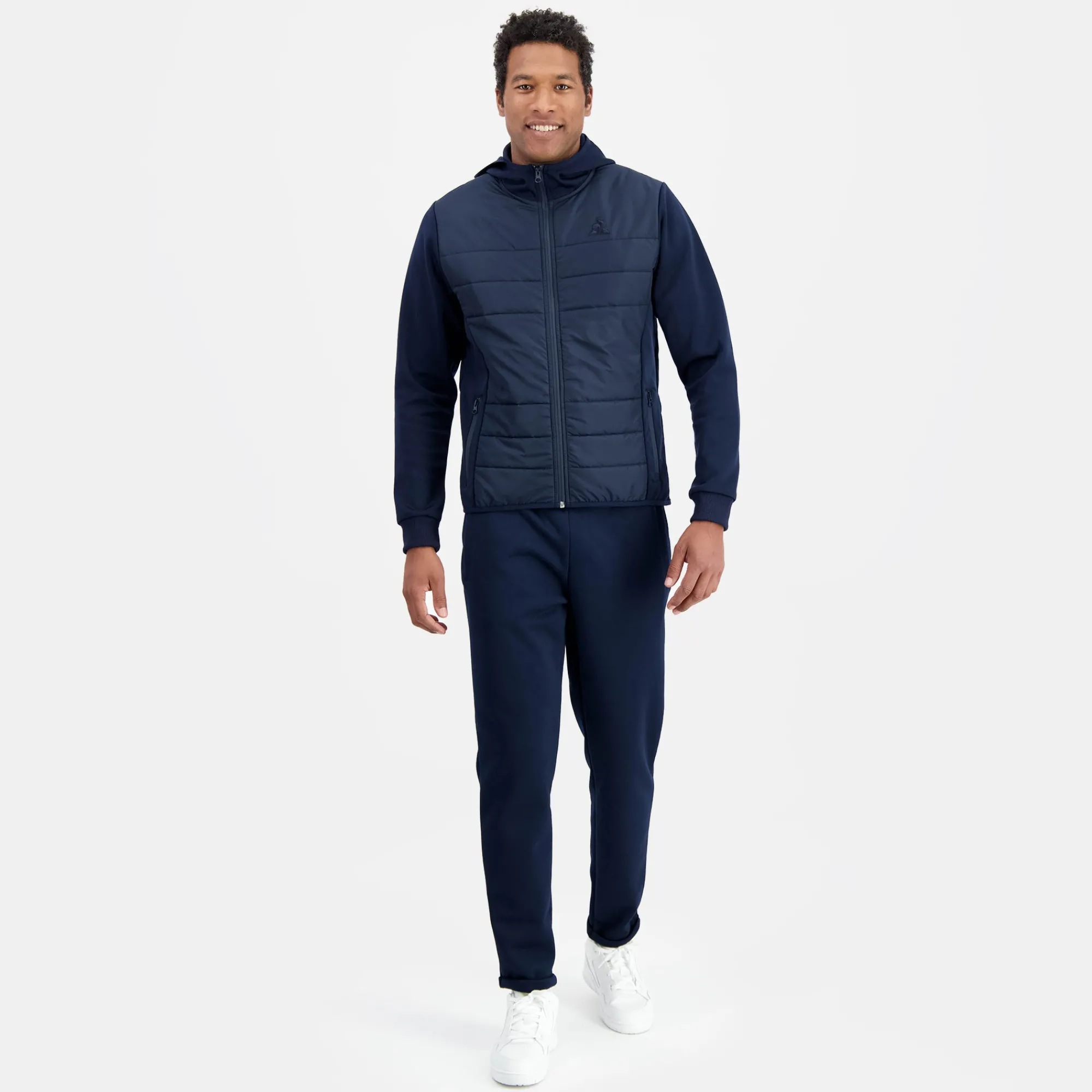 Clearance Ton sur ton Kapuzenpulli Mit Reißverschluss für Herren Ton sur ton - Blau Jacken Und Daunenjacken | Hoodies Und Kapuzenjacken