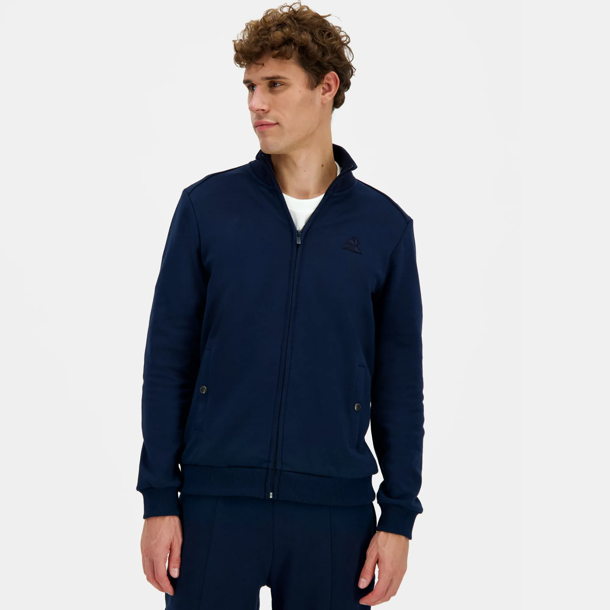 Best Ton sur ton Sweatshirtshirt Mit Reißverschluss für Herren Ton sur ton - Blau Sweatshirts