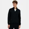 Hot Ton sur ton Sweatshirtshirt Mit Reißverschluss für Herren Ton sur ton - Schwarz Sweatshirts