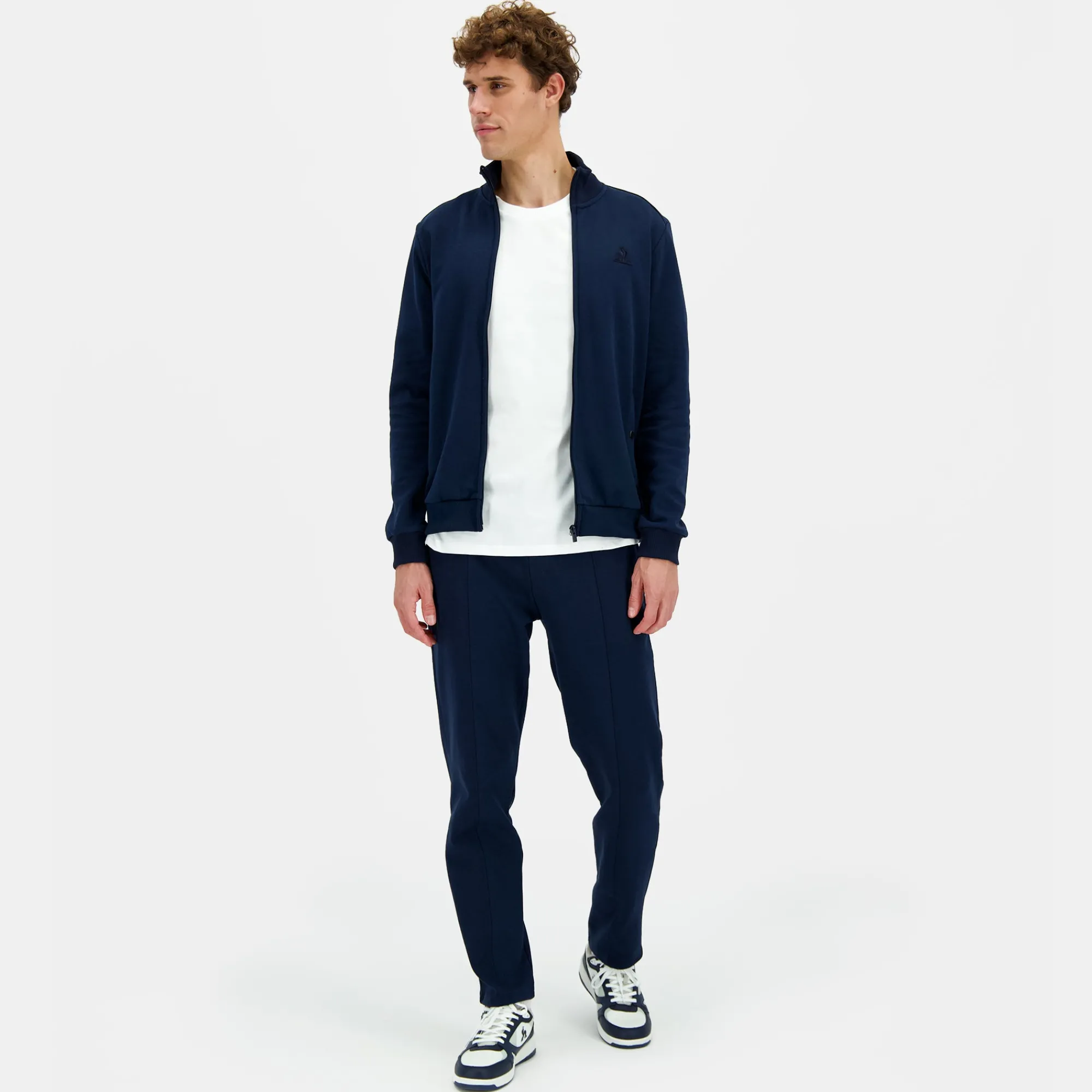 Best Ton sur ton Sweatshirtshirt Mit Reißverschluss für Herren Ton sur ton - Blau Sweatshirts
