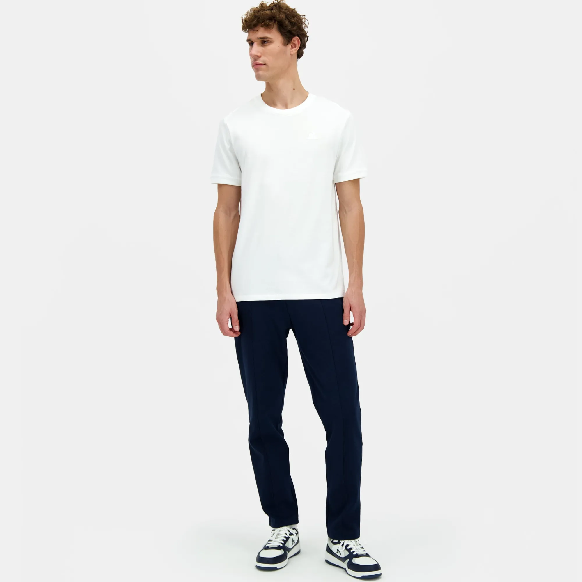 Best Ton sur ton T-Shirt für Herren Ton sur ton - Weiss T-shirts Und Tops