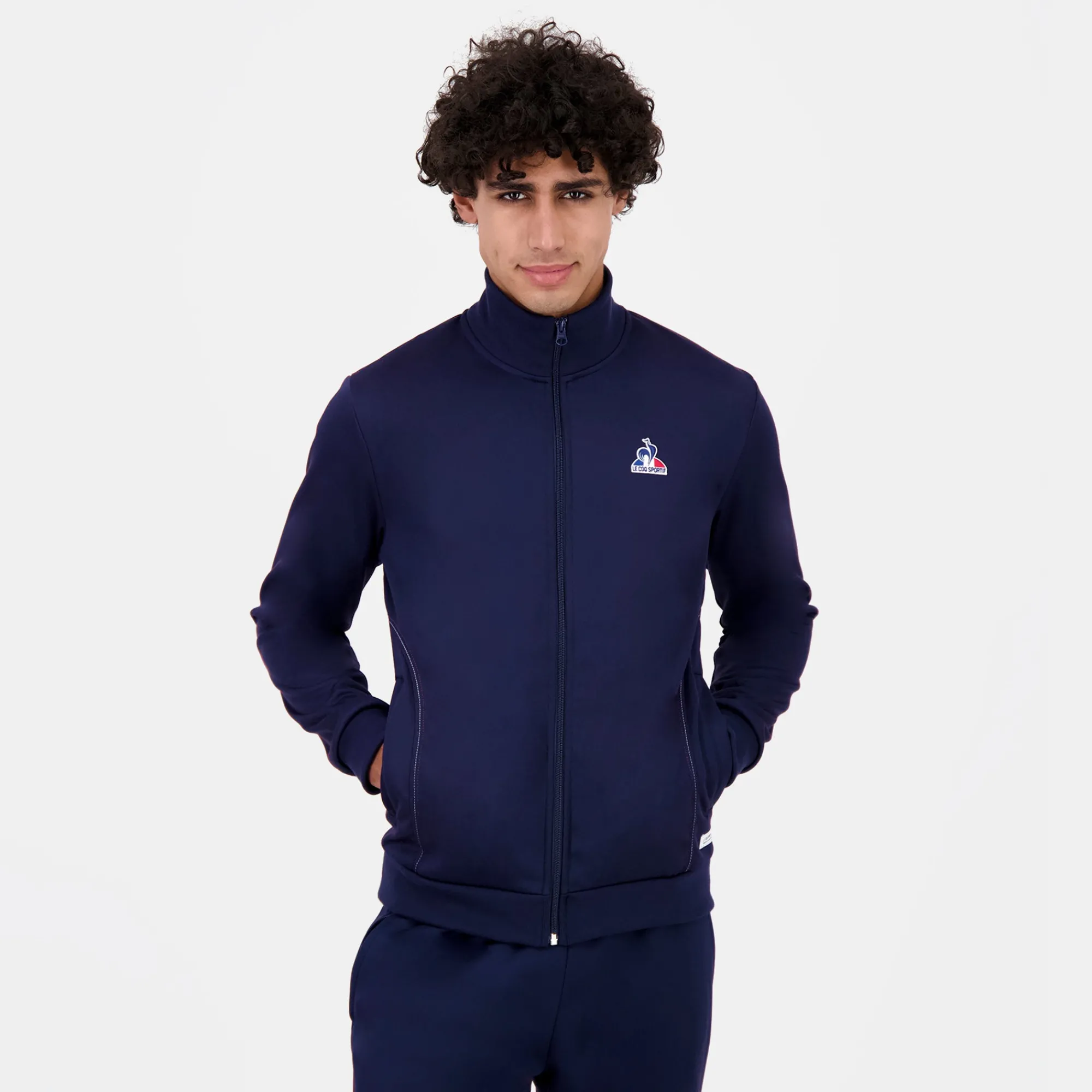 Hot Tricolore Sweat zippé TRICOLORE Homme Sweatshirts